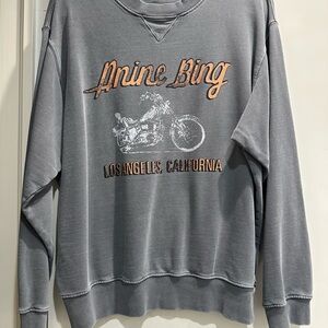 Anine Bing Ramona Motorcycle Sweatshirt